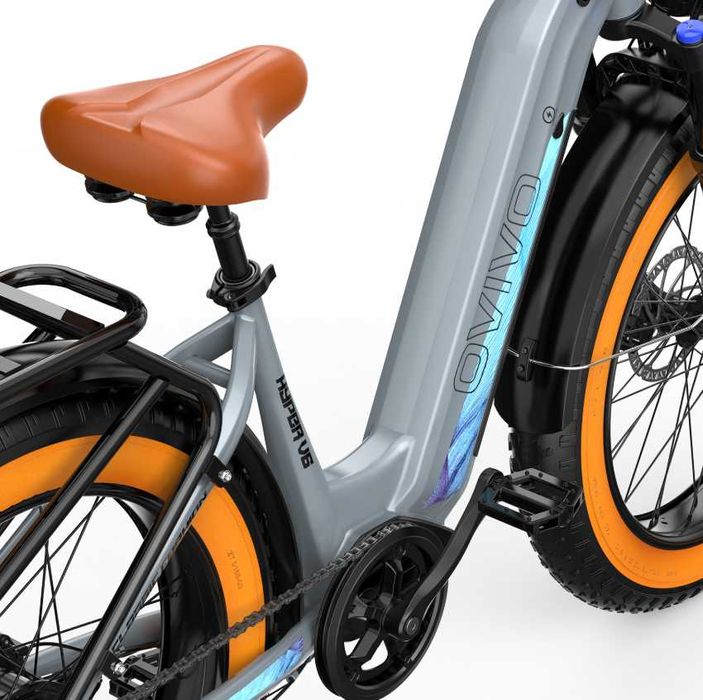 Rower elektryczny Ovivo, Hyper V6 - fatbike, zasięg do 150 km,dostępny