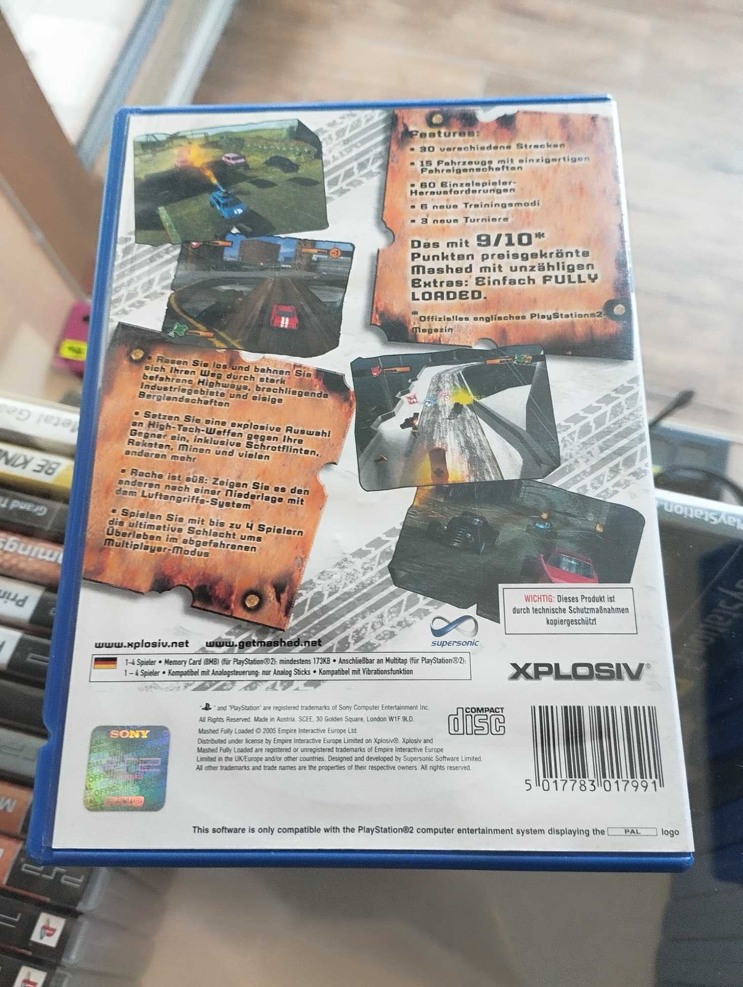 Mashed Fully Loaded [PS2] (błąd)