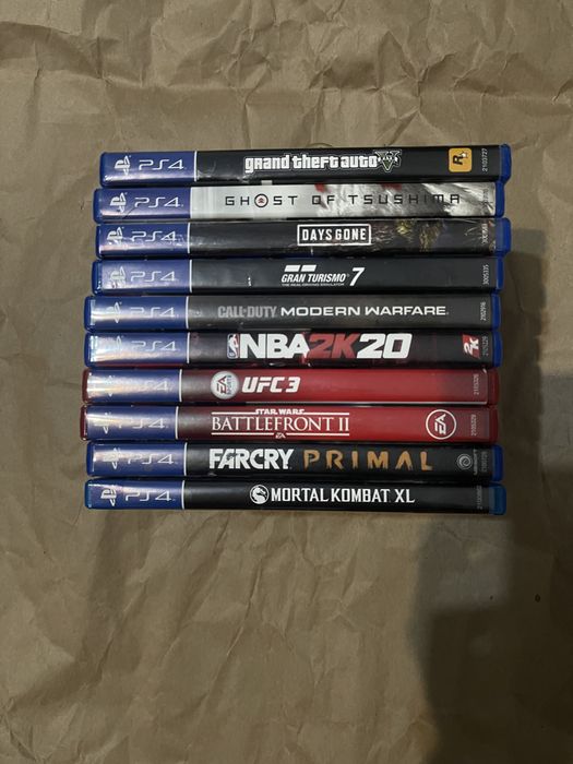 Колекція ігр для приставки Playstation PS5 PS4