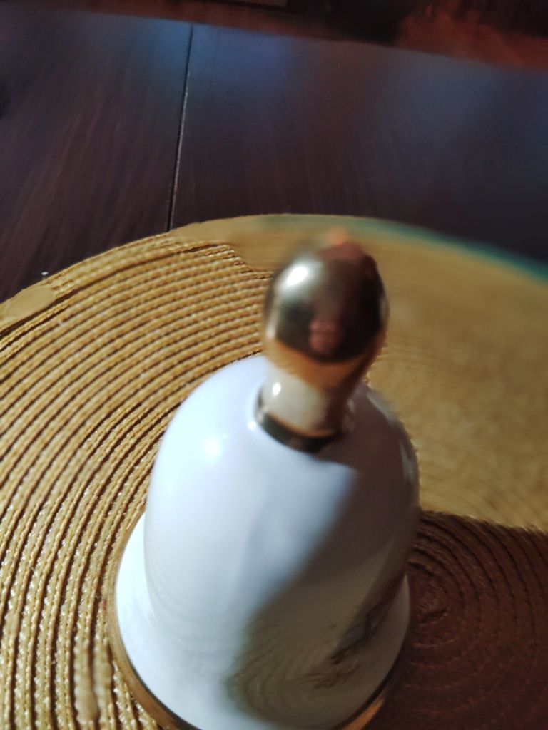 Dzwonek kolekcjonerski porcelana