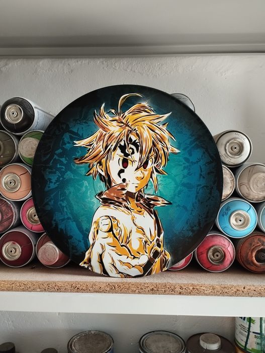 Pinturas originais de várias personagens de Anime & Manga.