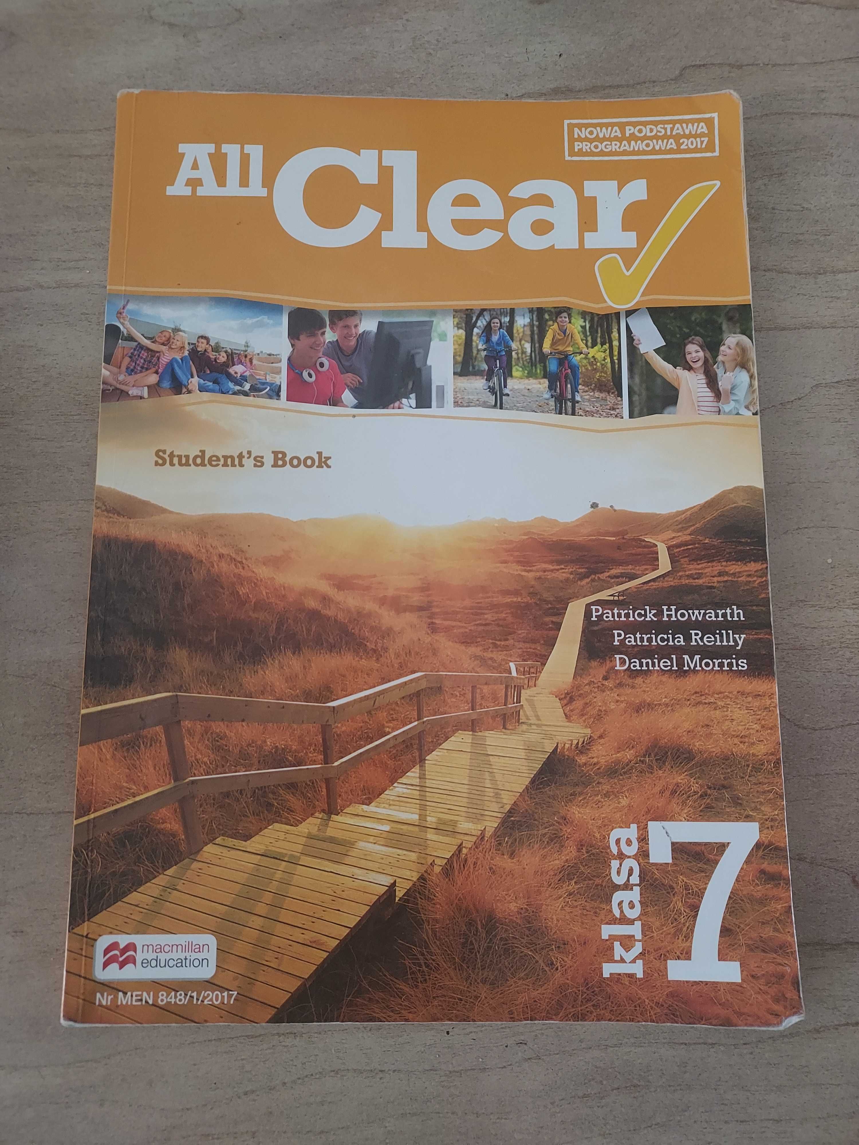 AllClear Students book klasa 7