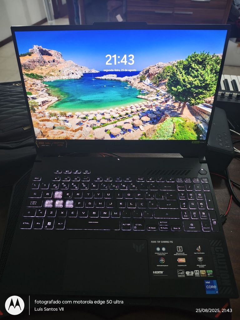 Asus tuf gaming c/garantia