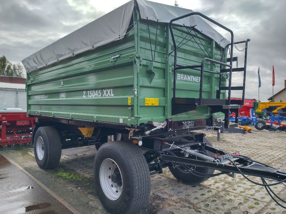 Brantner Z 15045 XXL  Przyczepa Brantner 15045 XXL (Fliegl, Joskin, Wielton)