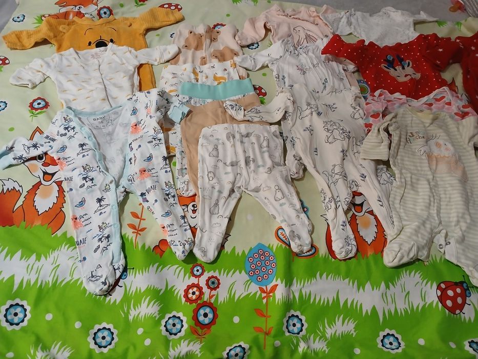 Ubranka dziewczynka 56,62,68 paka zestaw