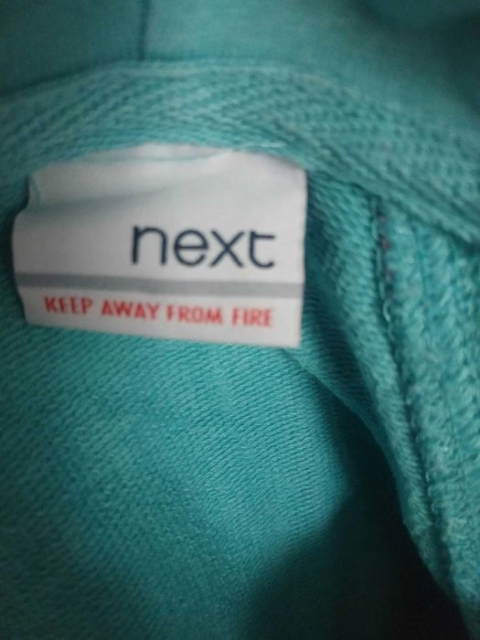 Bluza z kapturem Next 74 cm 6-9 m dziewczynka