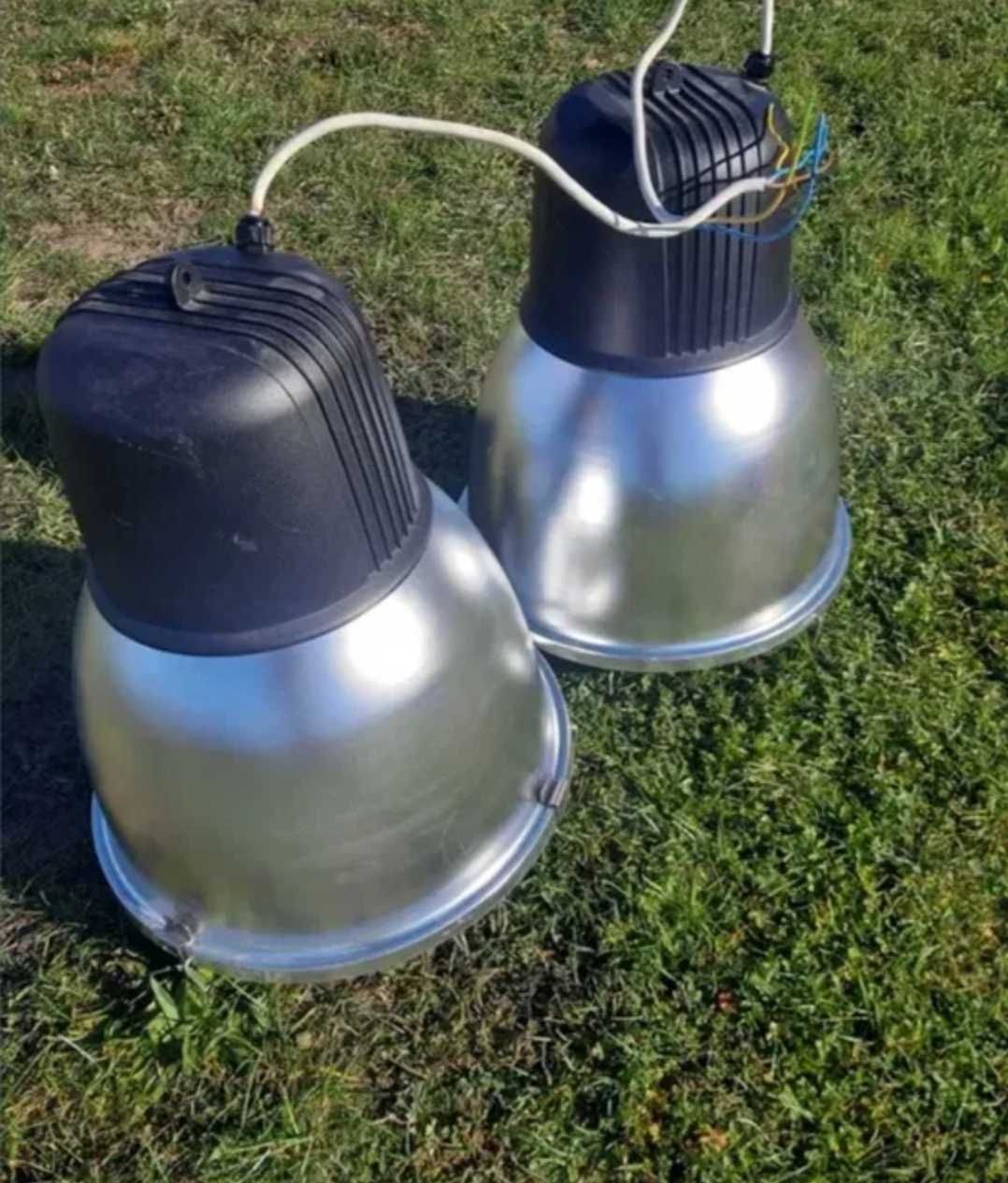 Lampy wiszace duze przyslowe hale garaze wiaty lokale
