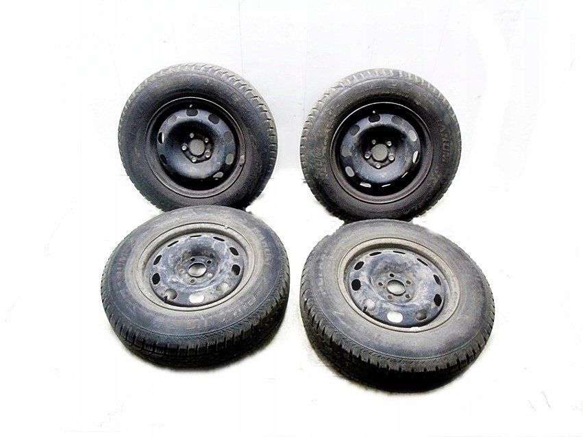 Koła Komplet Opony Zimowe 175/80 R14 Octavia i Barum Polaris 2