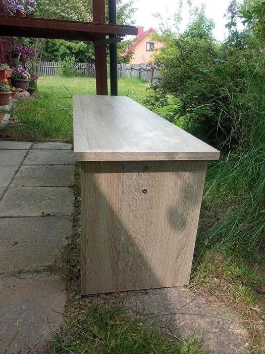 Ławka długość 140 cm, szerokość 37, wysokość 46