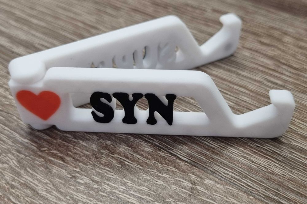 Uchwyt na telefon podstawka, dzień dziecka, Super SYN