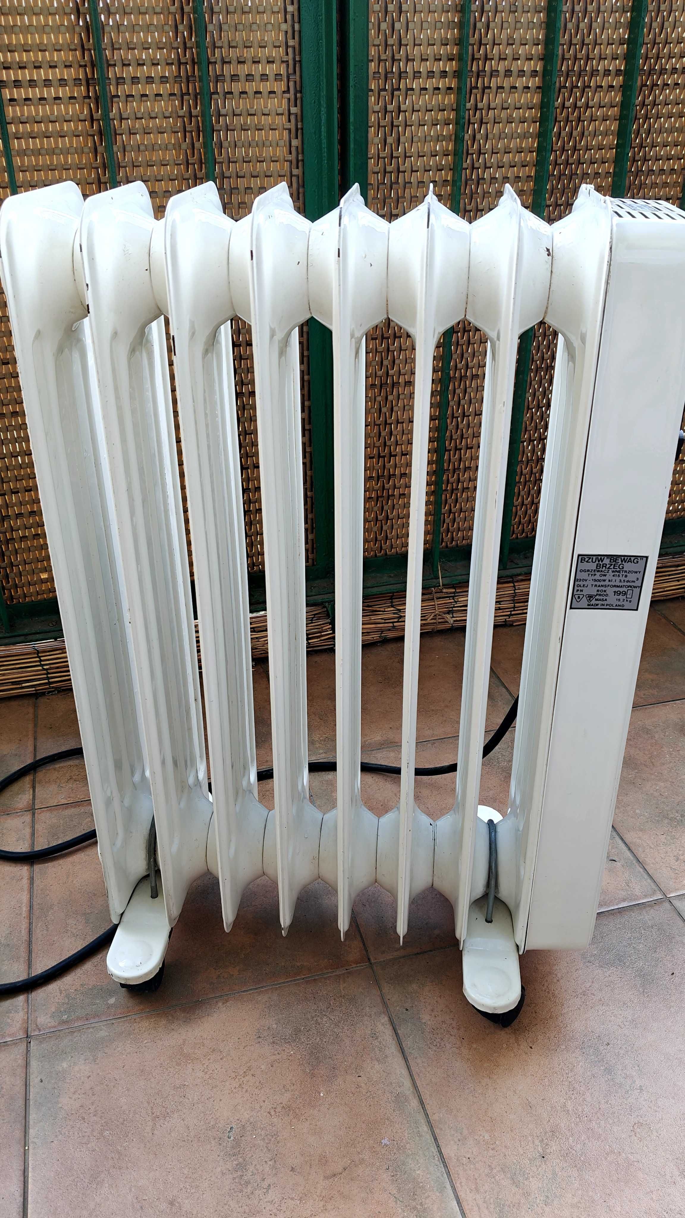 Grzejnik piecyk kaloryfer olejowy 1500W Warszawa Ursynów