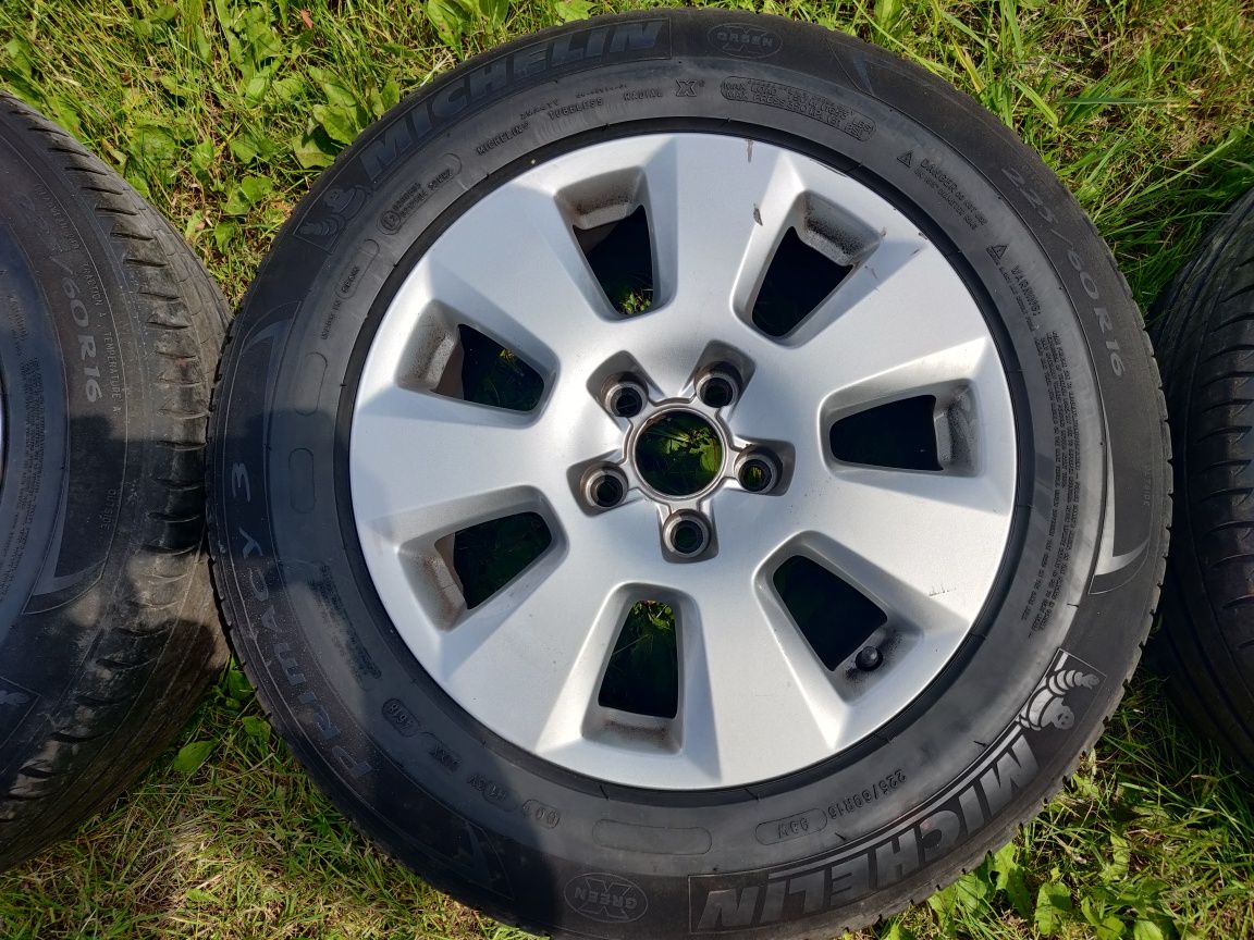 Felgi Opony Alufelgi Koła 5x112 7.5x16" ET 37 Michelin 225/60/R16 Audi