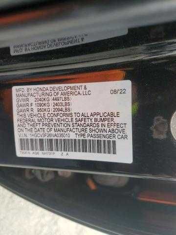 Автомобіль Honda Accord 2022 Hybrid Sport з США