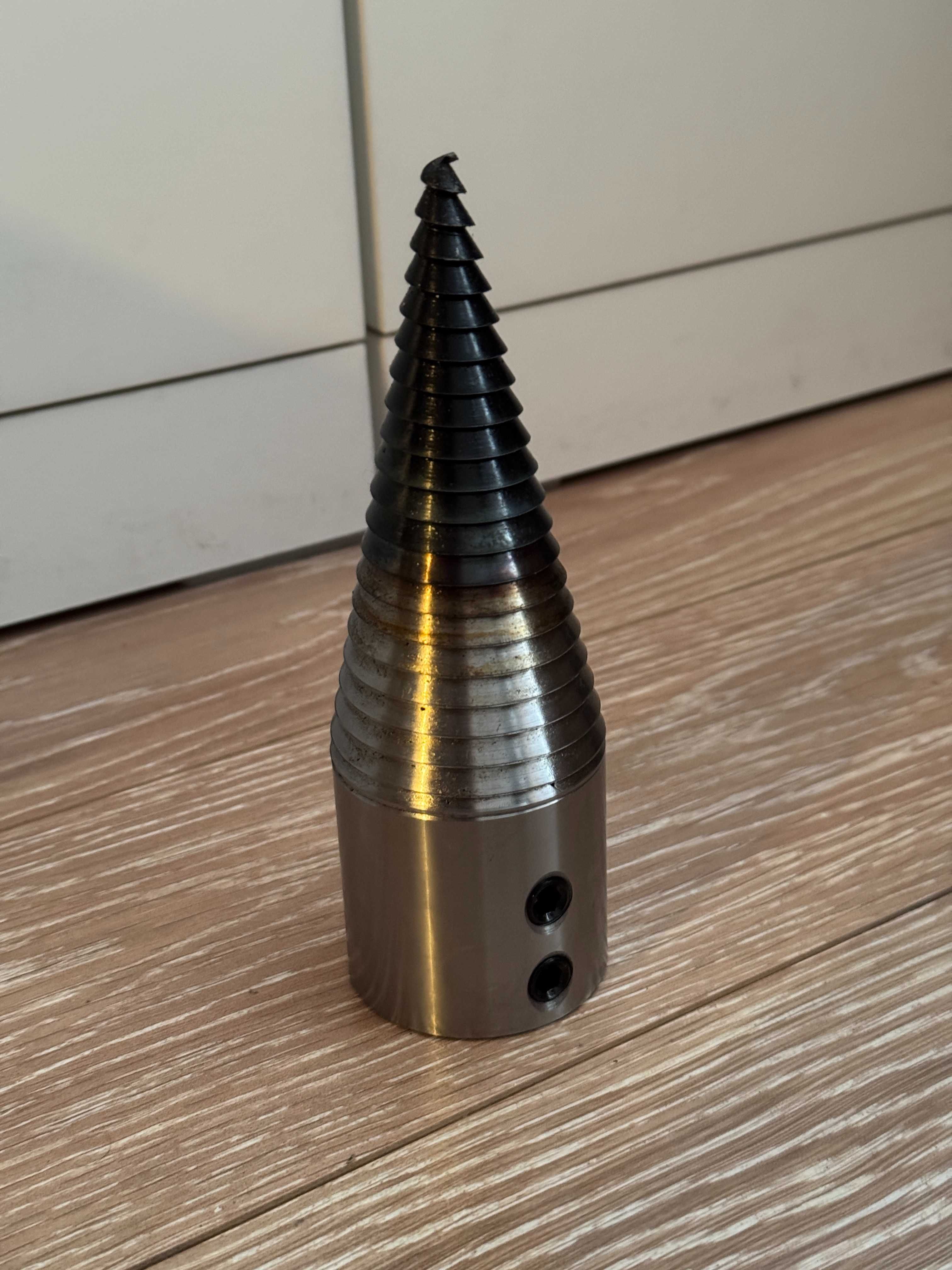 Świder hartowany do drewna NOWY – 60 mm z mocowaniem M12