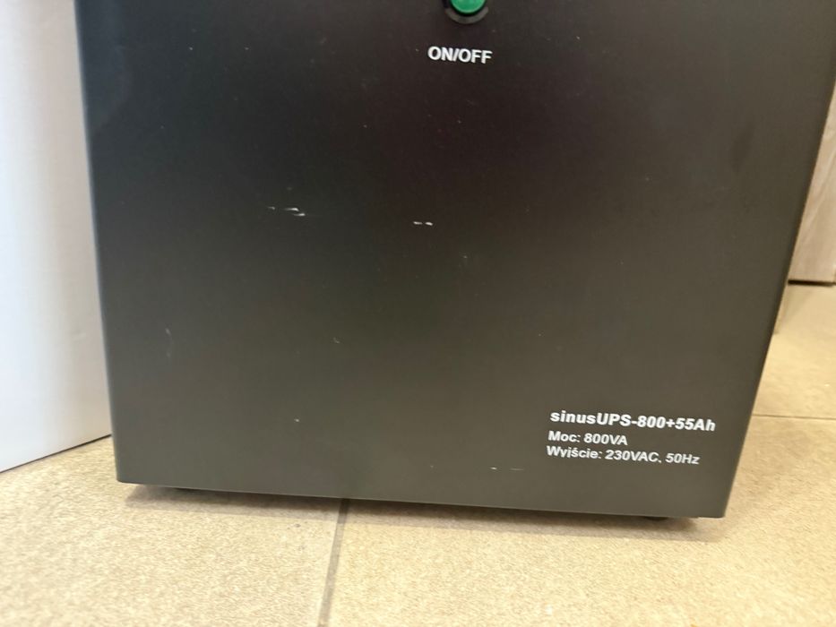 Zasilacz awaryjny VOLT UPS 800VA 500W Sinus UPS 800 Akumulator 55Ah