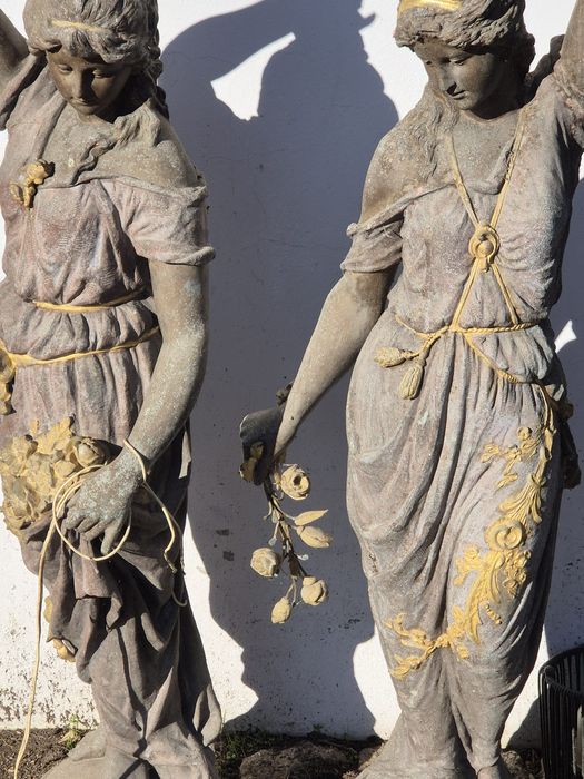 Par de  candeeiros séc XIX