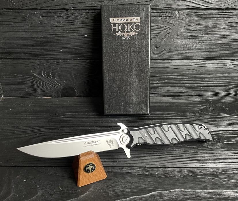 Ніж розкладний НОКС ФІнка-С сталь D2 Кондор 1
