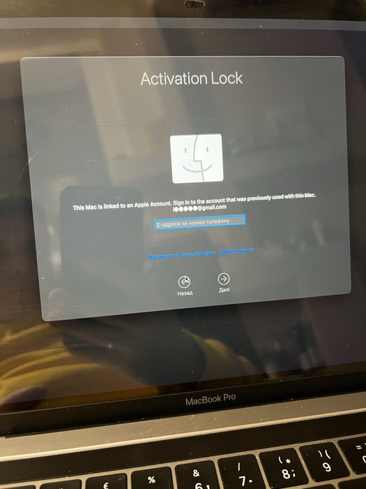 Macbook Pro A2159 2019 Touchbar