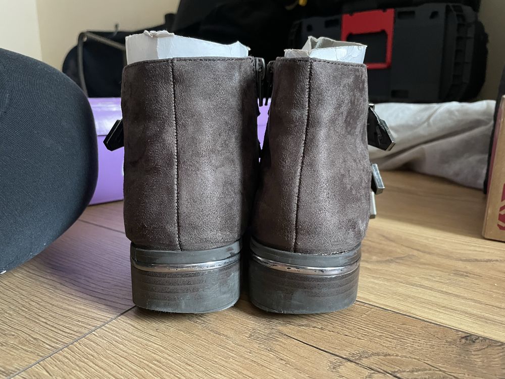 Botki sztyblety deichmann graceland 40 brazowe