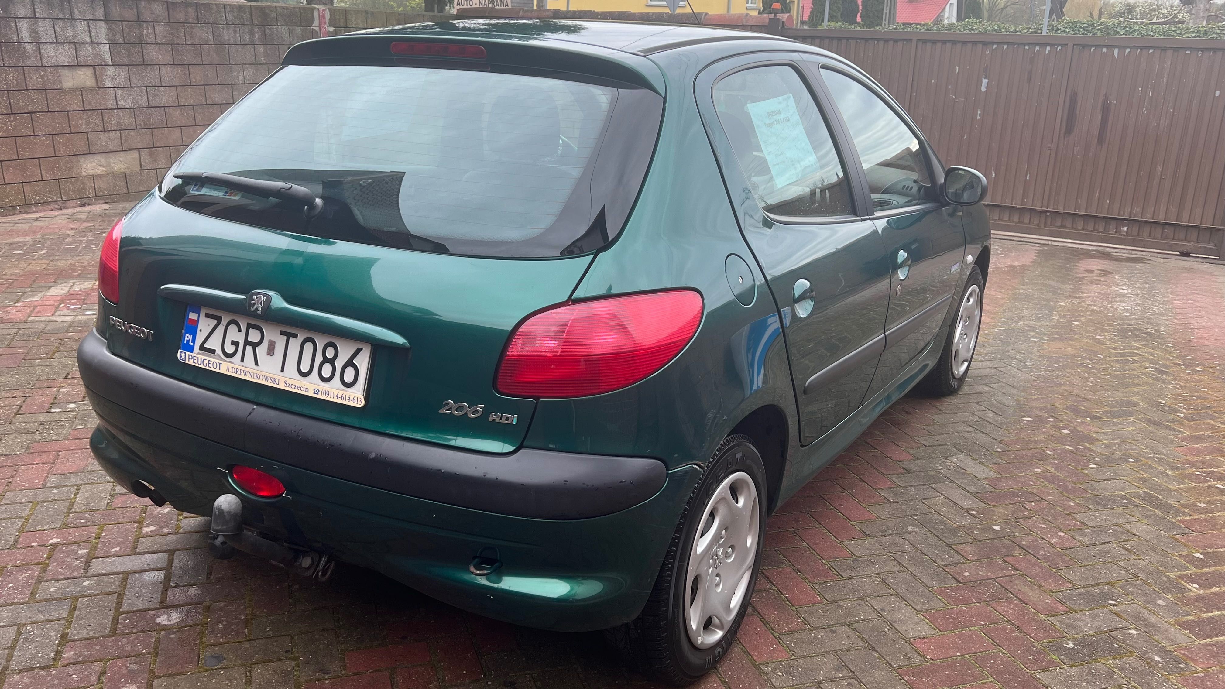 Sprzedam Peugeot 206 1.4 HDI