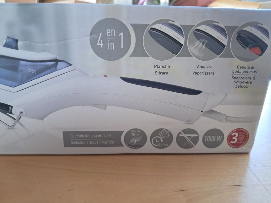 Ferro vertical Silvercrest novo, em caixa