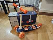 Trotinete 3 rodas b1500 oxelo decathlon 2 a 5 anos