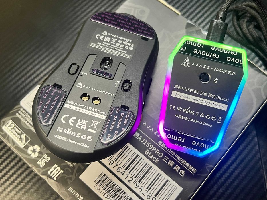 ‼️Ajazz AJ159PRO Black мышка с 8K док-станцией‼️NEW‼️Гарантия‼️