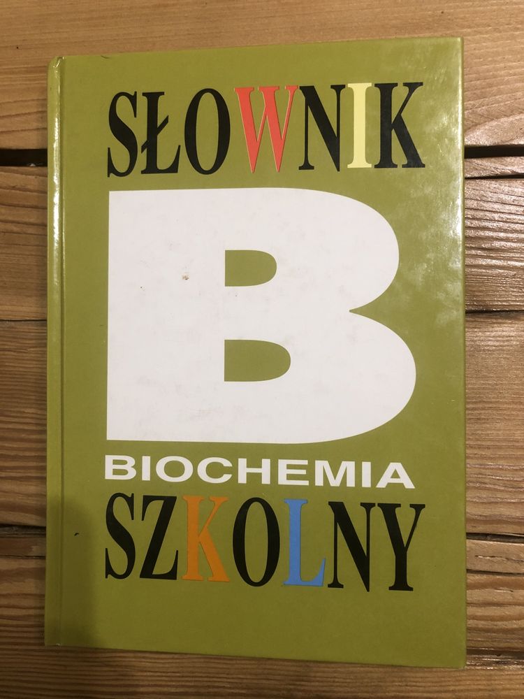 Słownik szkolny biochemia Jan Fronk Jakub Ząbek WSiP