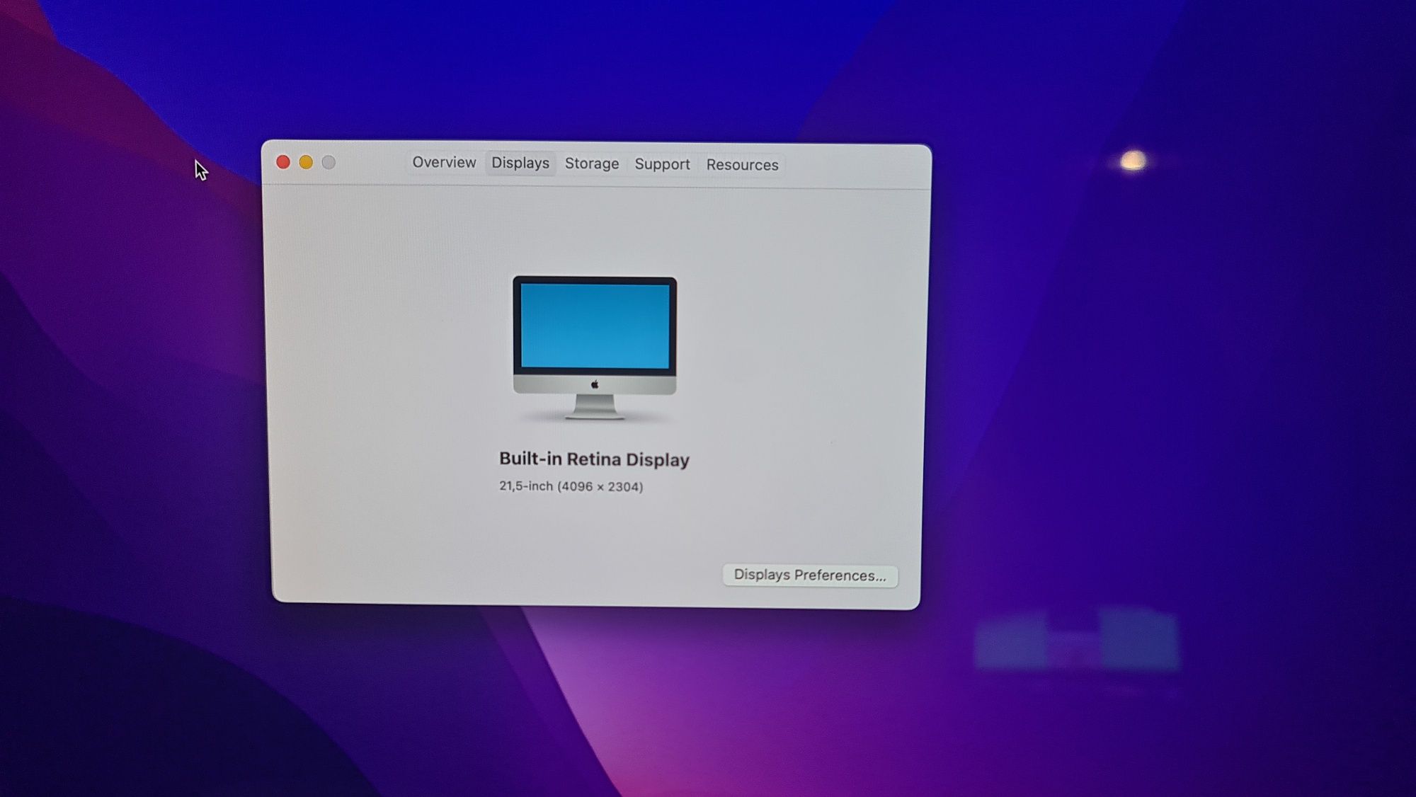 iMac 21.5" Retina 4K Late 2015