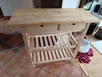 Barek kuchenny, brzoza, 100x43 cm