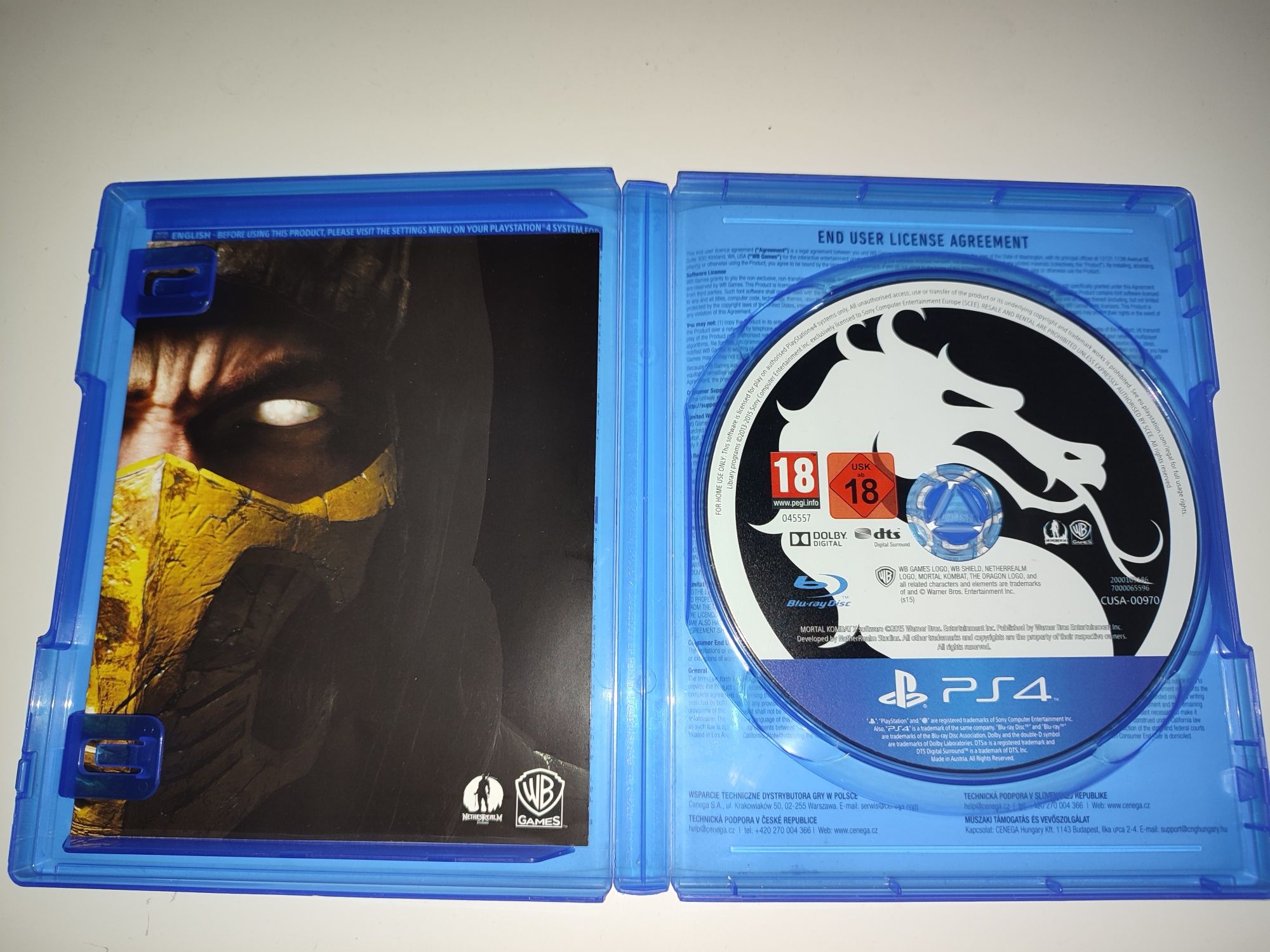 Gra Ps4 Mortal Kombat X PL gry PlayStation 4 UFC GTA V GOW Mafia GT 7