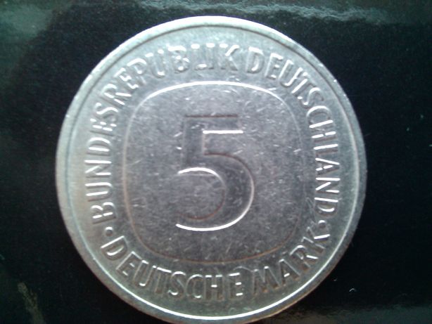 moneta - bilon, 5 Marek Niemieckich 1979 - 5 Deutsche Mark