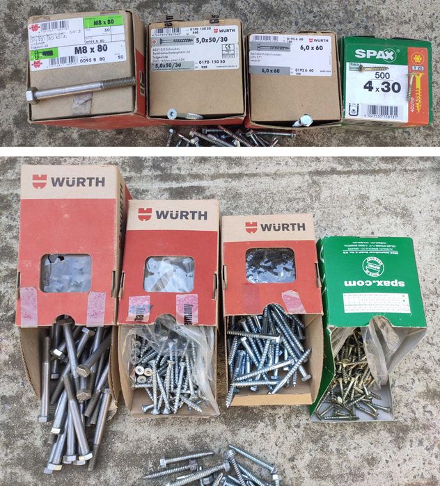 Пилочка для лобзика Bosch, Hogert, Анкера-Турбо Hilti, Болт нерж Wurth