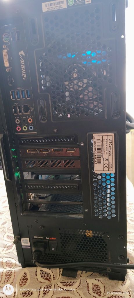 Komputer Gamingowy rx 7700xt oraz  r7 5800x