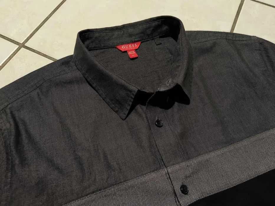 GUESS USA - NOWA! z LOGO Koszula Męska rozmiar XL