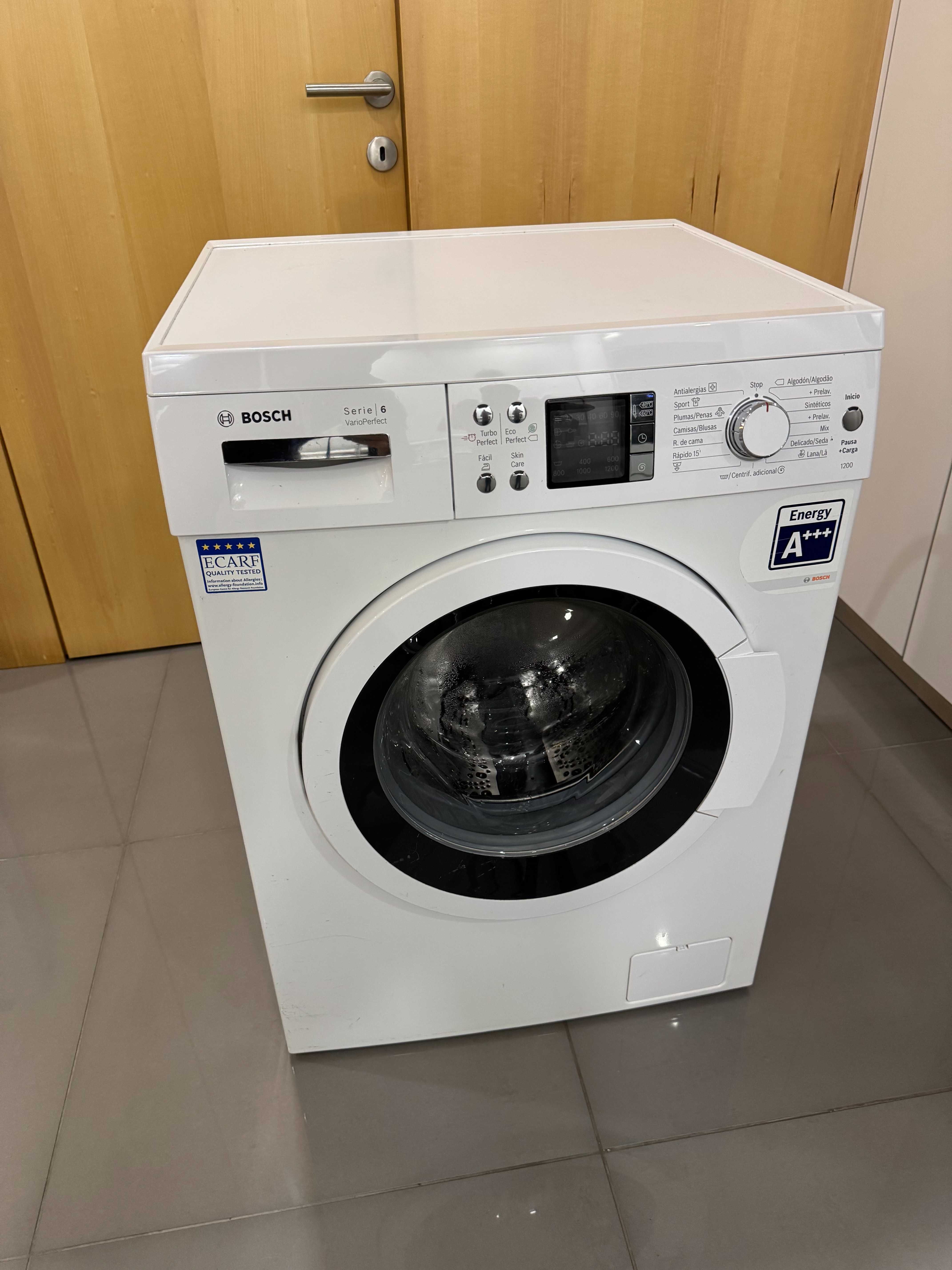 Caixa Gaveta de detergente máquina de lavar roupa Bosch