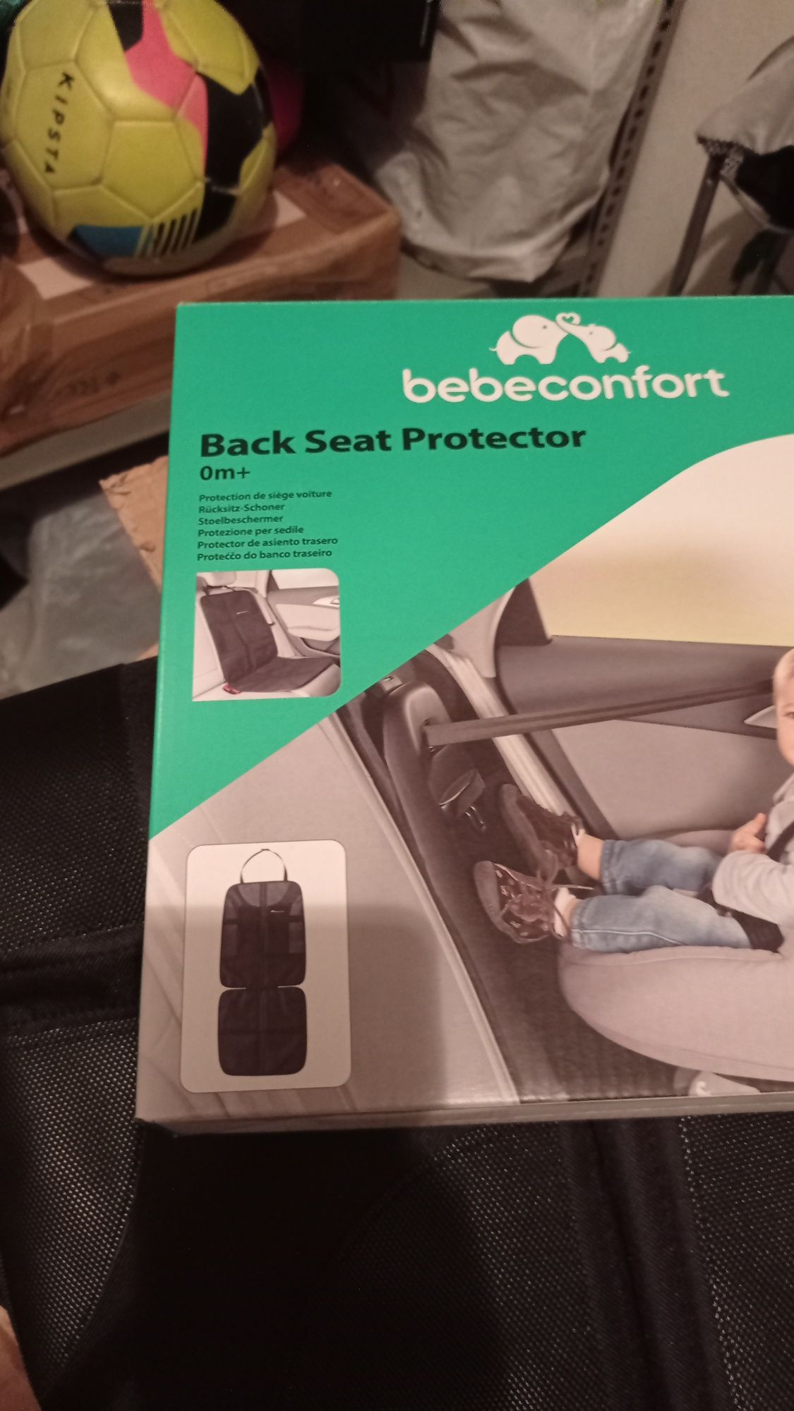 Cadeira auto Chicco+proteção banco bebeconfort