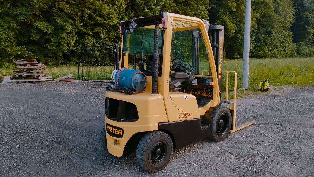 Wózek widłowy hyster 20 2,0 ft  przesow boczny toyota hc Linde Clark