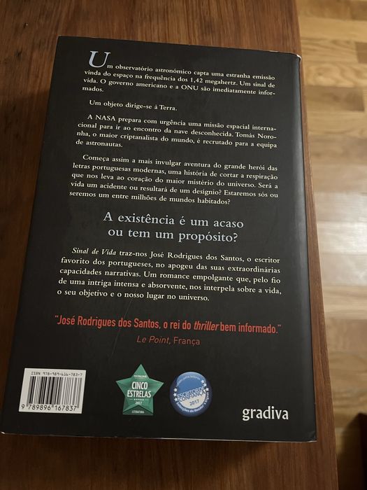 Sinal de vida- Jose Rodrigues dos Santos