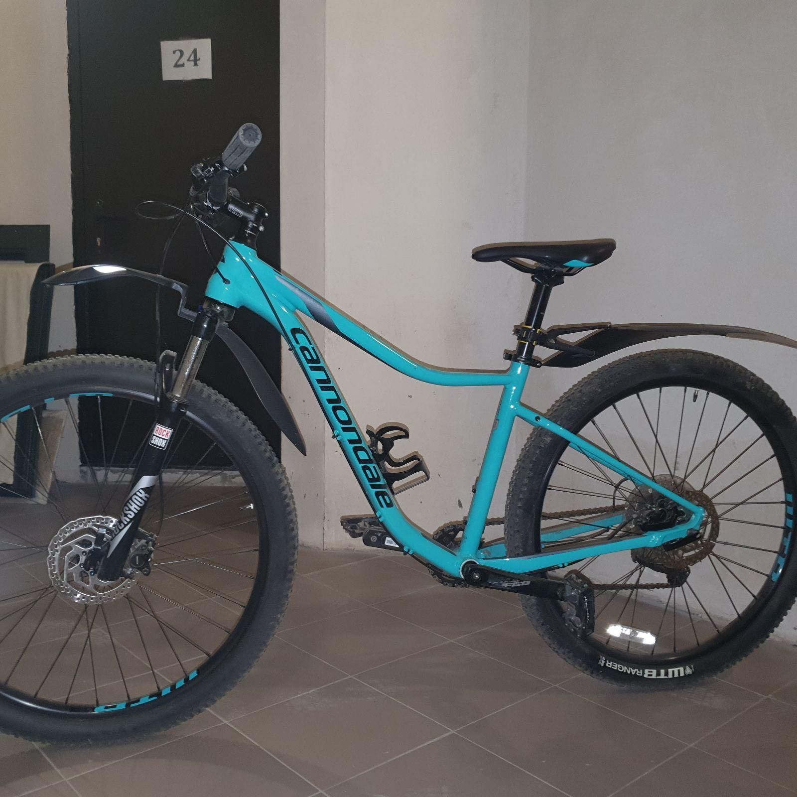 Велосипед 27,5" Cannondale Trail Tango 1 TRQ бирюзовый