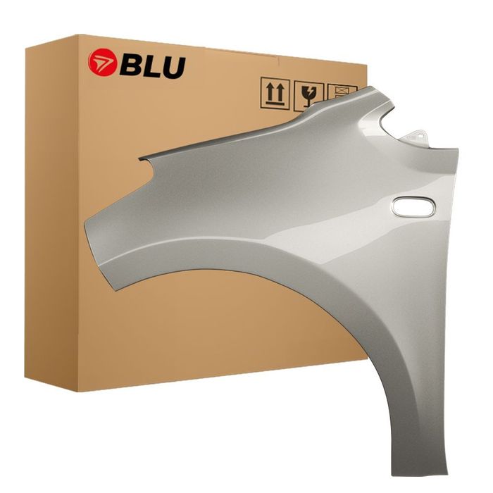 BLU Błotnik SKODA CITIGO LB7W lewy przód srebrny 2012-2019 TungstenSilber