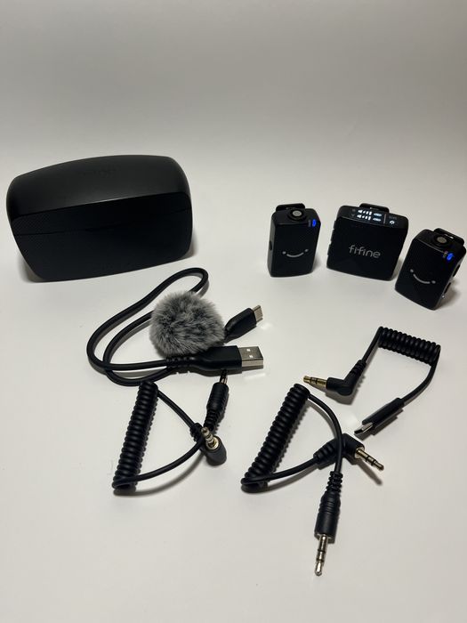 Продам безпровідний петличний мікрофон Fifine M9 DJI GOPRO