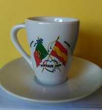 Chávena café EURO 2004 bandeiras