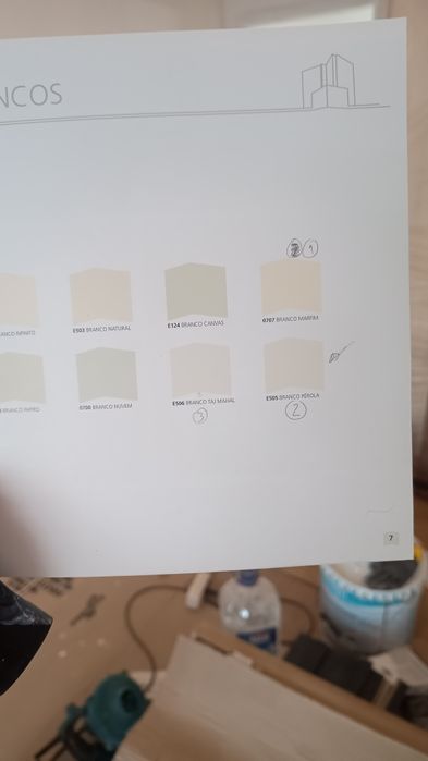 Tinta Barbotmat branco taj mahal mate 10litros