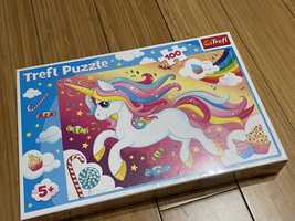 Nowe puzzle 100 szt unicorn