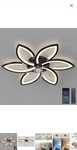 Lampa ledowa z wentylatorem kolor biaky