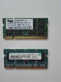 2x Memória RAM 1GB - HP Compaq Presario CQ60