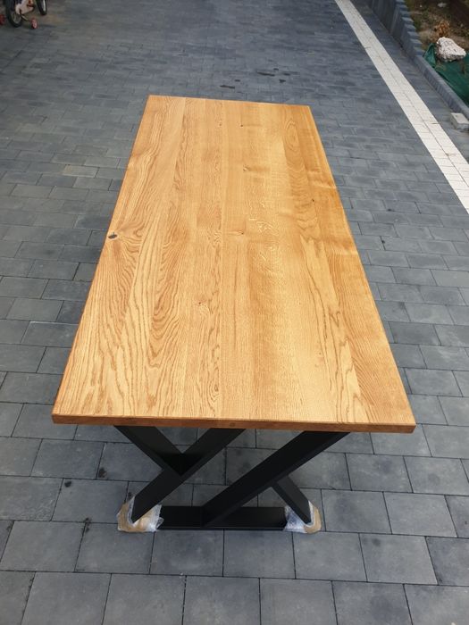 Stół dębowy 200x85x4