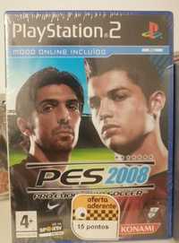 Pro Evolution Soccer 2008 para PS2 - SELADO