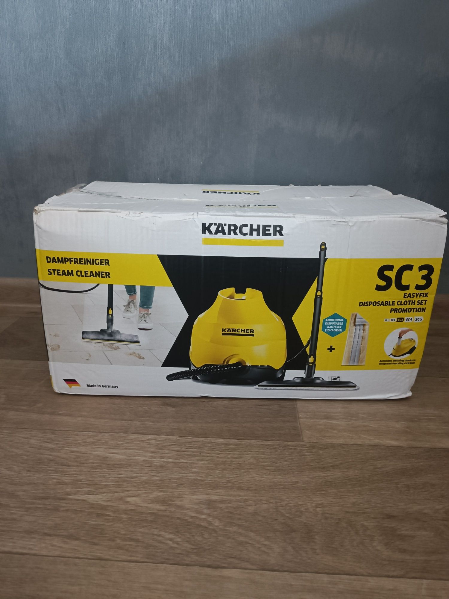 Продаж пароочисник /парогенератор/пароочиститель Kärcher SC 3 EasyFix